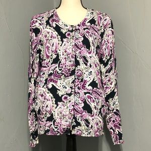 JONES NEW YORK Button Sweater